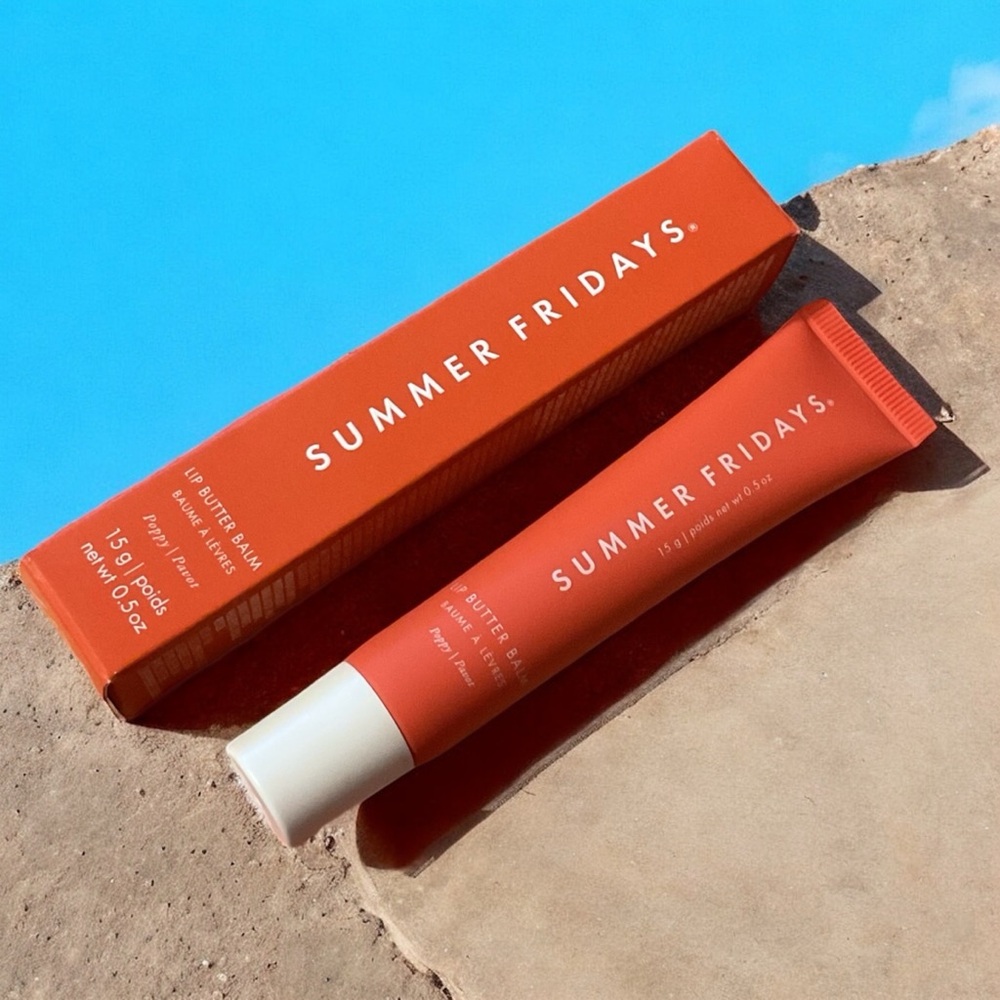 Summer Fridays Lip Butter Balm - Poppy